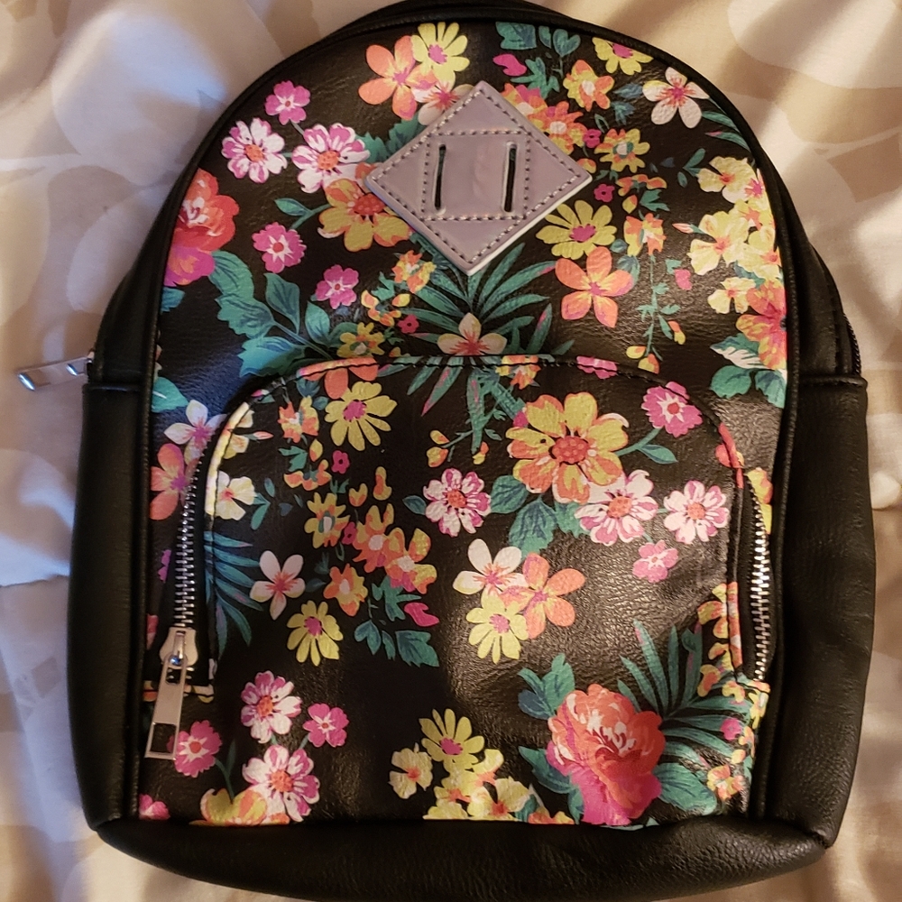 Colorful Flower Mini Backpack